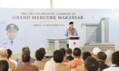 Wali Kota Munafri, Groundbreaking Hotel Bintang Lima Pertama