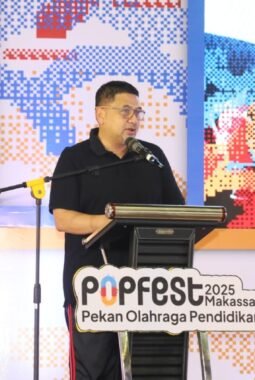Munafri Buka POP FEST 2025, Dorong Pembinaan Atlet Usia Dini dan Olahraga Tradisional