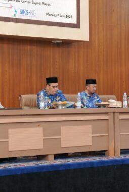 Ketua LPPM STIA Abdul Haris Makassar Paparkan Arsitektur Single Window Service pada Bimtek SIKS-NG di Maros